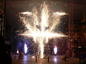 Firework Professionals practical indoor fireworks training