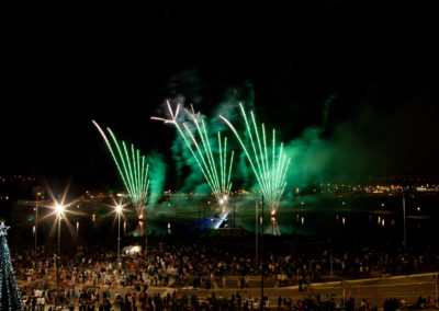 Fireworks at Westfield Albany