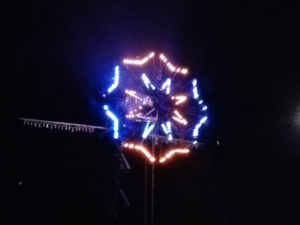 fireworks wheel at kidsfest 2017