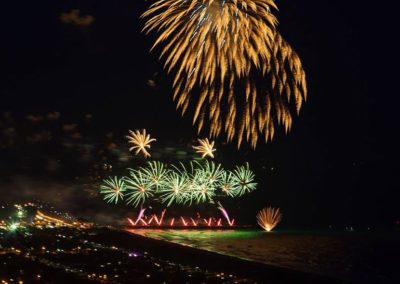 Fireworks at New Brighton pier