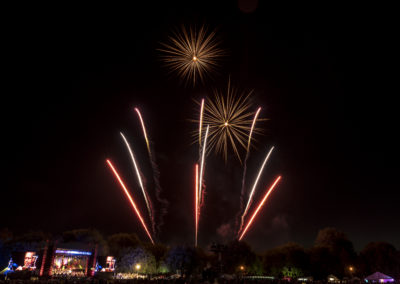 Fan of fireworks