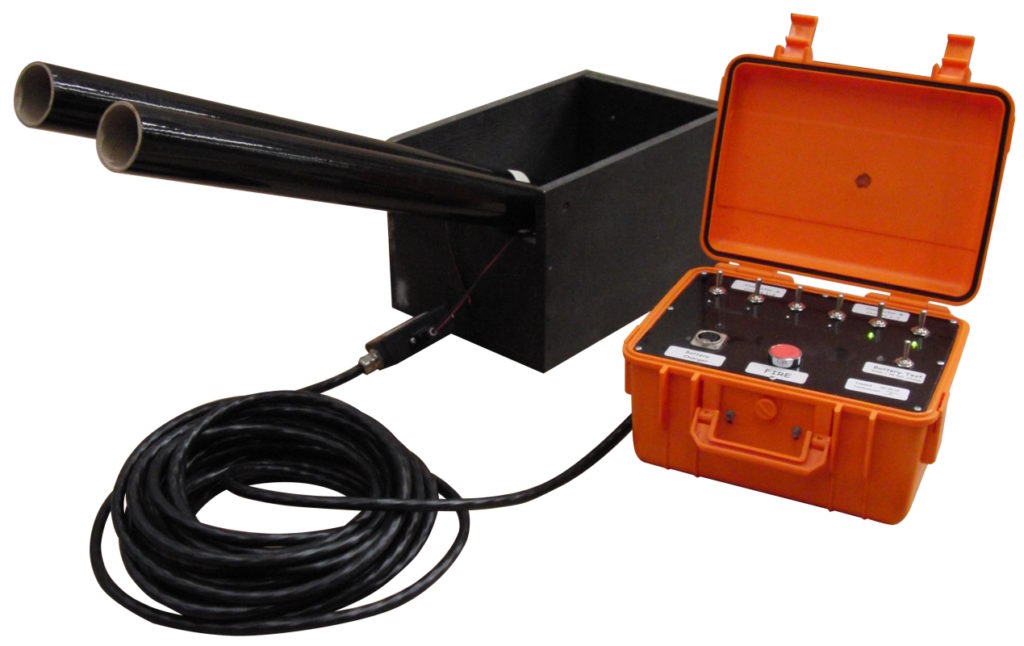 Electric cannon firing system Firework